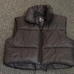 Black Puffer Vest